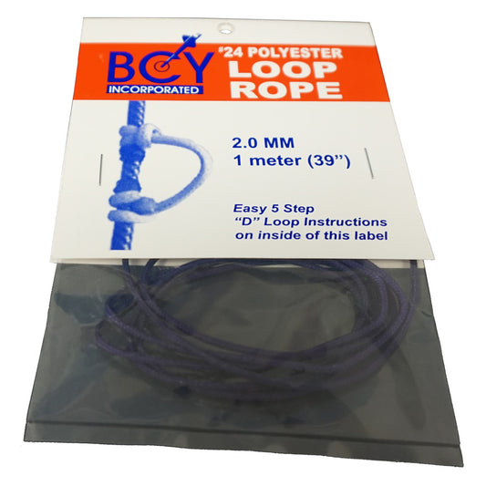 Bcy 24 D-loop Material Purple 1m
