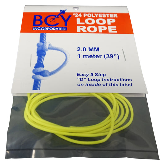 Bcy 24 D-loop Material Neon Yellow 1m