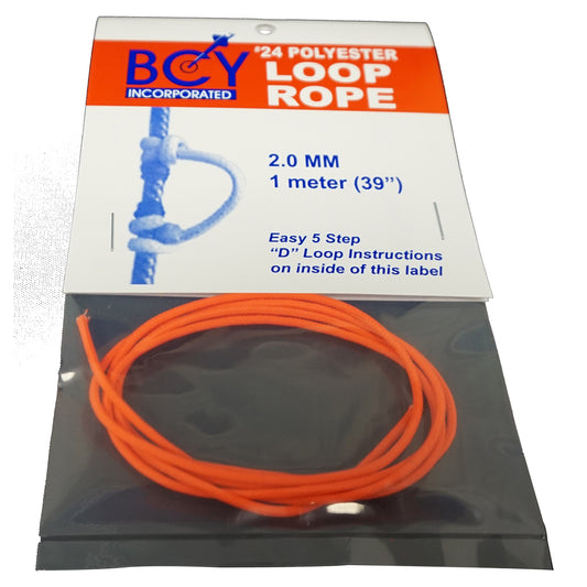 Bcy 24 D-loop Material Neon Orange 1m