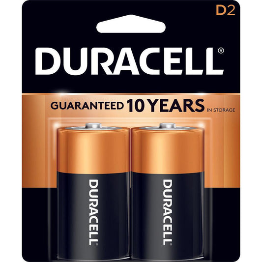 Duracell Coppertop Batteries D 2 Pk. - Archery Warehouse