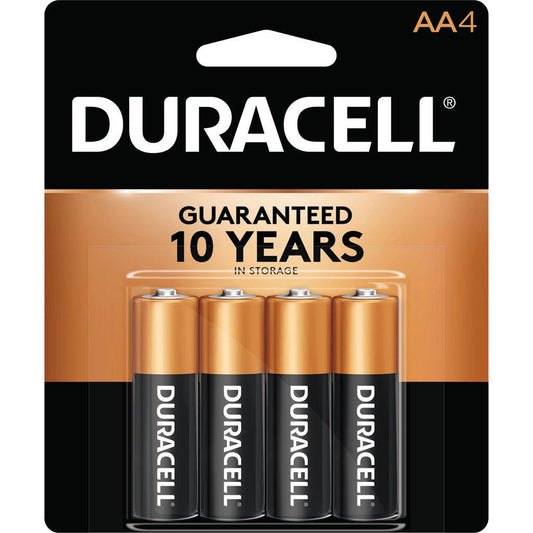 Duracell Coppertop Batteries Aa 4 Pk. - Archery Warehouse