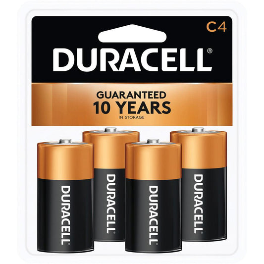 Duracell Coppertop Batteries C 4 Pk. - Archery Warehouse