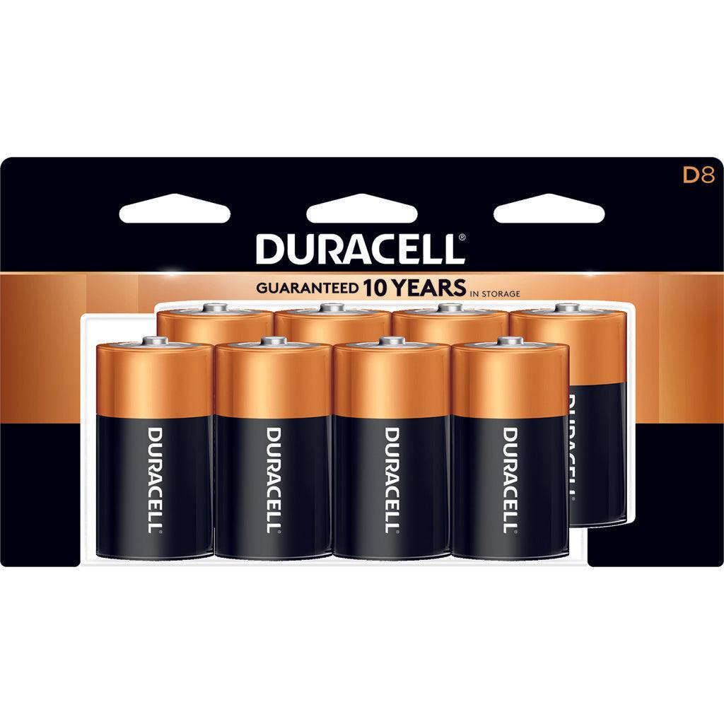 Duracell Coppertop Batteries D 8 Pk. - Archery Warehouse