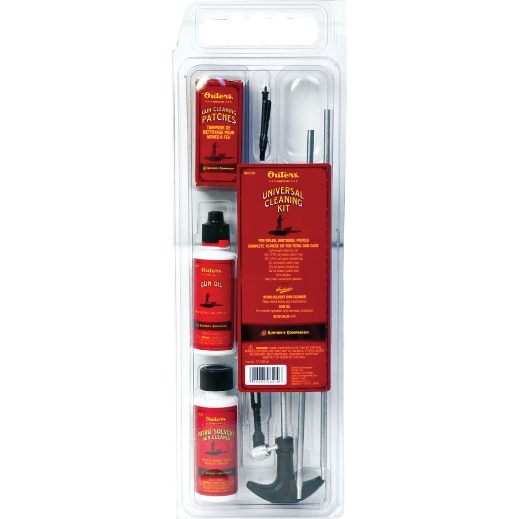 Outers Universal Cleaning Kit Rifle-shotgun-pistol