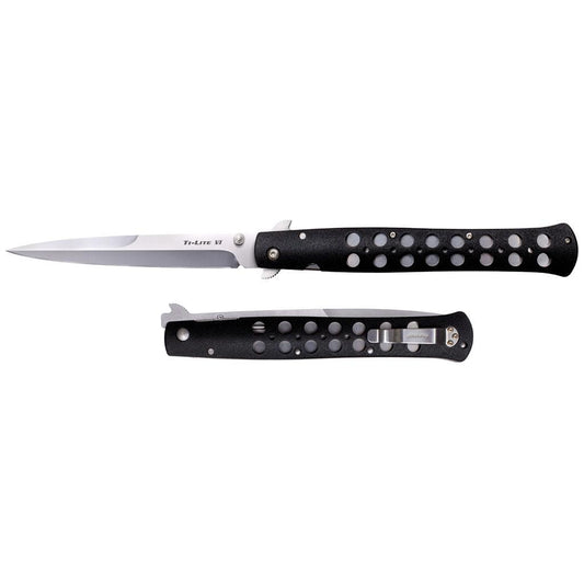 Cold Steel Ti-lite Folding Knife Black 6 In. - Archery Warehouse