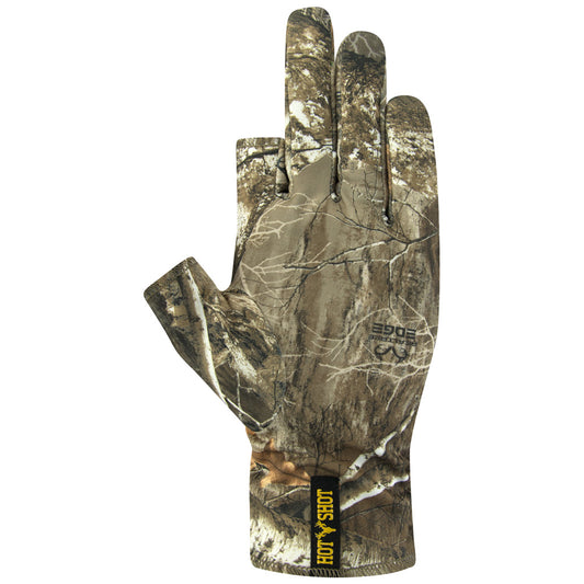 Hot Shot Copperhead Stretch Gloves Realtree Edge