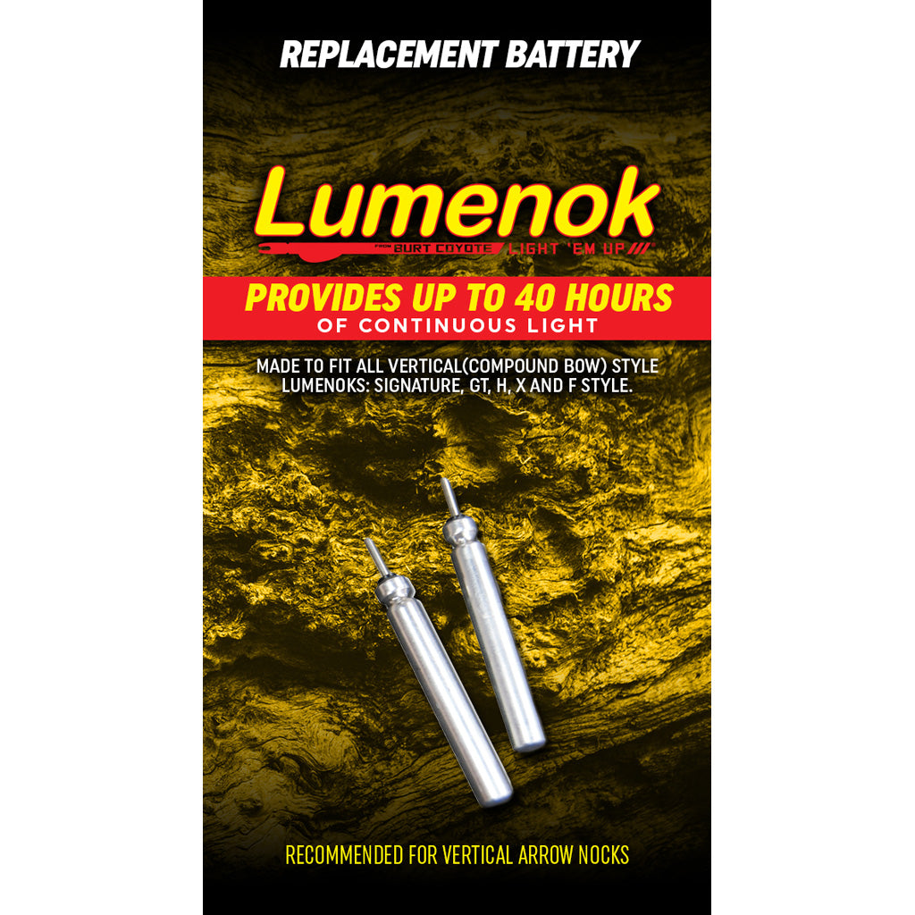 Lumenok Replacement Batteries 2 Pk.