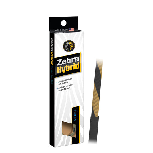 Zebra Hybrid Split Cable Tan-black 34 1-8 In.
