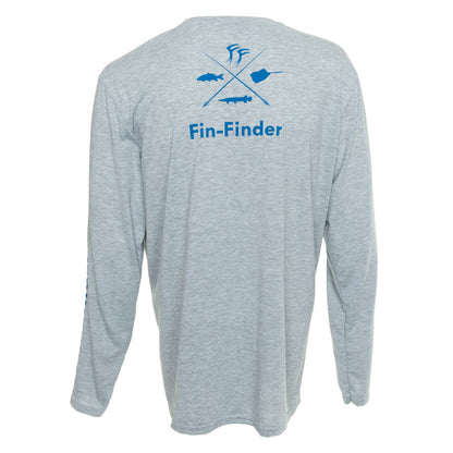 Fin-finder Time To Strike Long Sleeve Performance Shirt Large