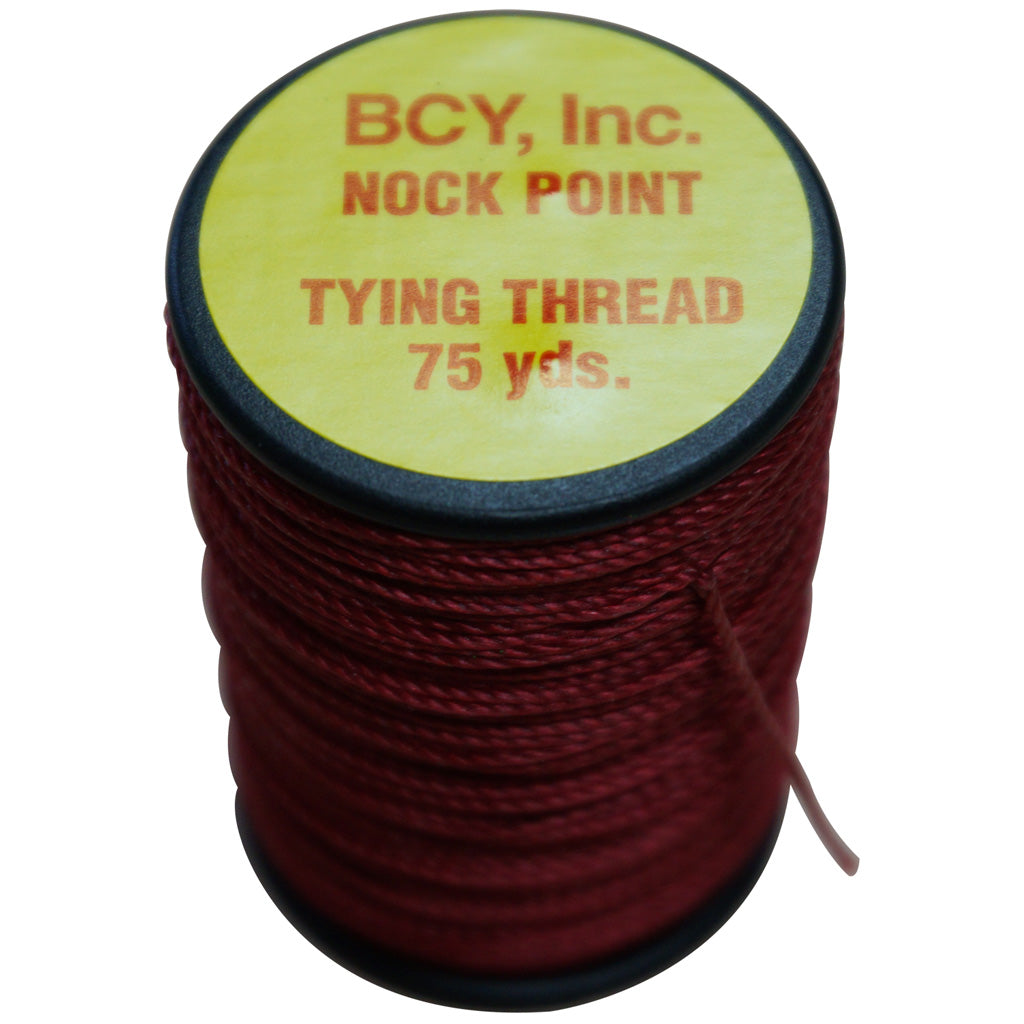 Bcy Nock Point Tying Thread Red 75 Yds.