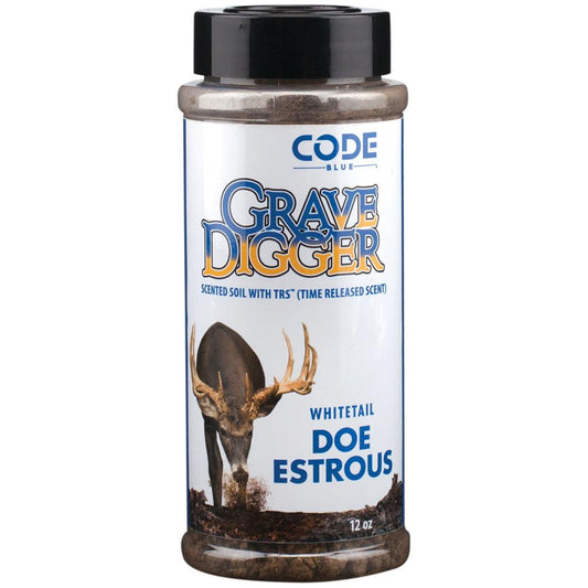 Code Blue Grave Digger Doe Estrus Urine 12 Oz. - Archery Warehouse
