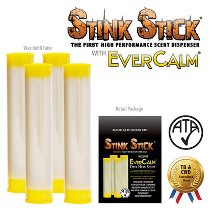 Conquest Evercalm Refill Tube 4 Pk. - Archery Warehouse