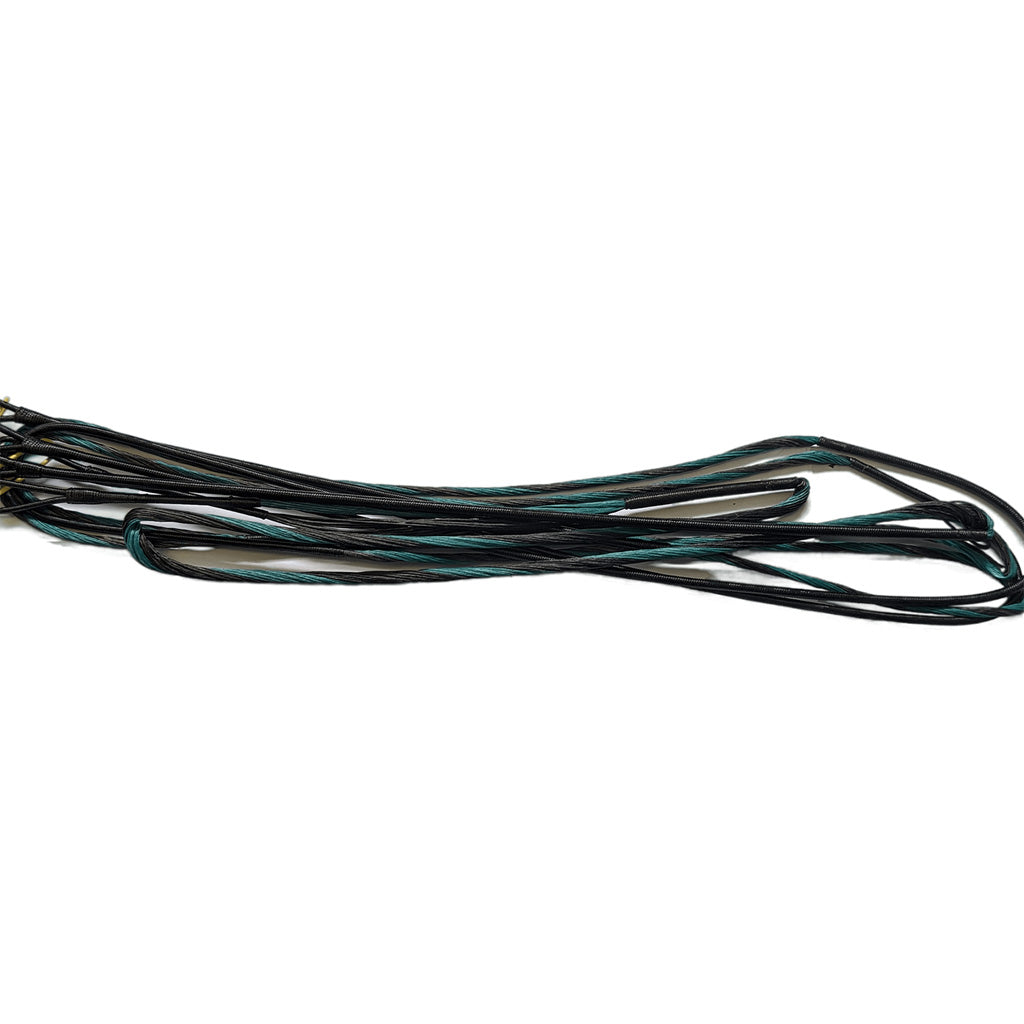 J And D Genesis String And Cable Kit Black-teal D97