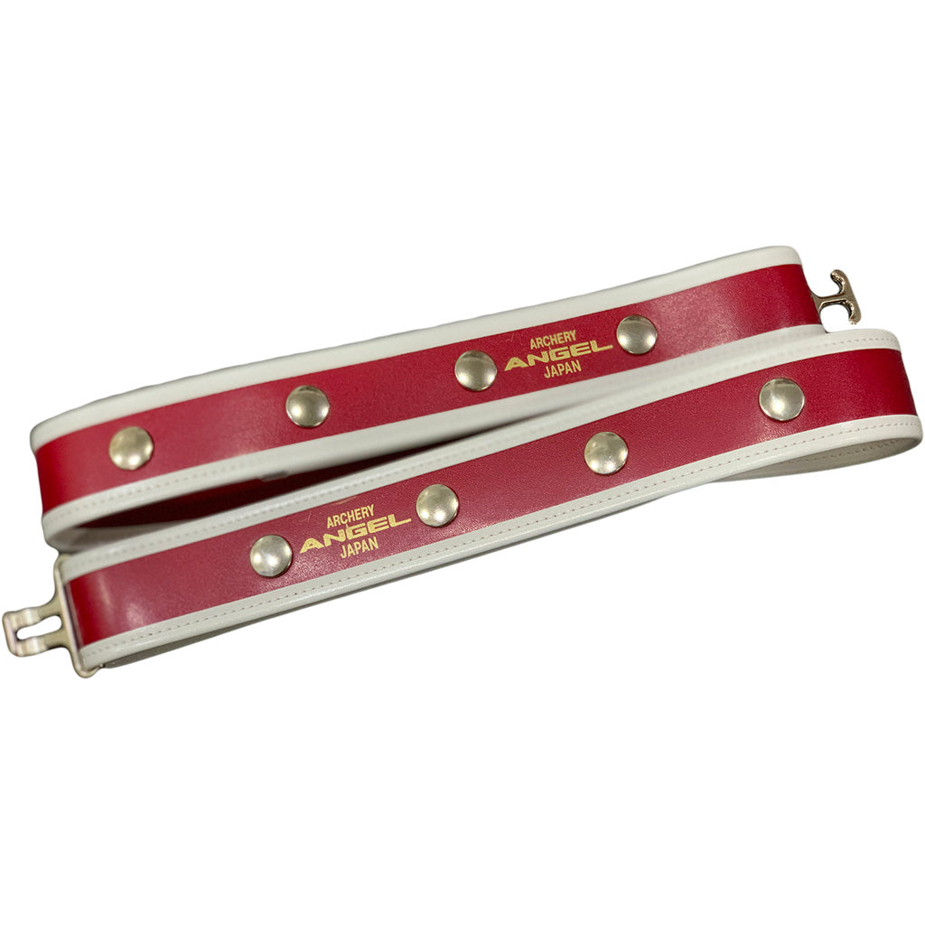 Angel Quiver Belt Red W-white Trim Extra Long