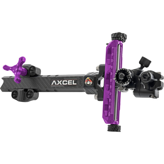 Axcel Achieve Xp Compound Sight Purple- Black 9 In. Rh
