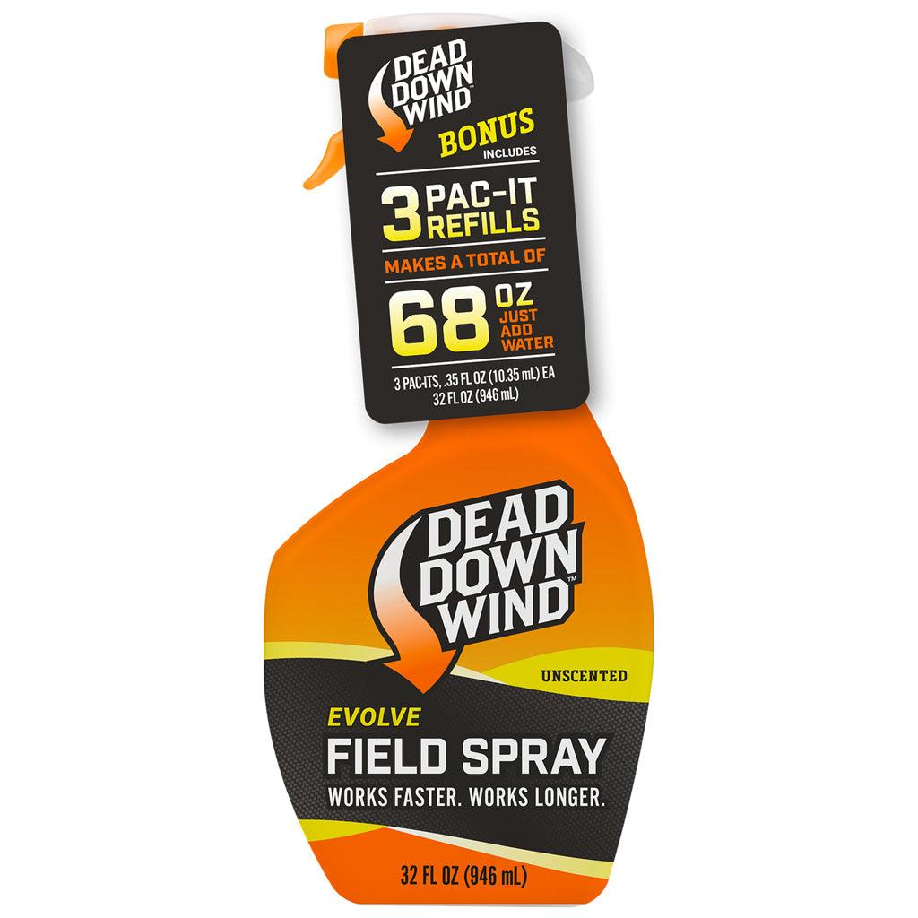Dead Down Wind Field Spray Combo 32 Oz. Plus 3-12 Oz. Pac-its (68 Oz.) - Archery Warehouse