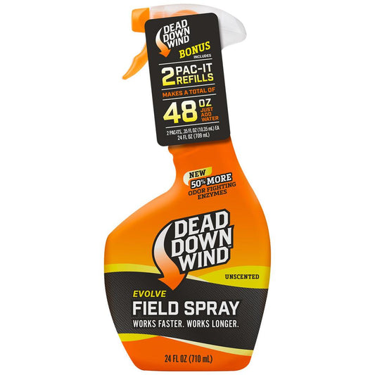Dead Down Wind Field Spray Combo 24 Oz. Plus 2-12 Oz. Pac-its (48 Oz.) - Archery Warehouse