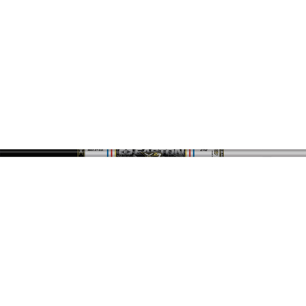 Easton X27 Shafts 2712 Black-silver 1 Doz.