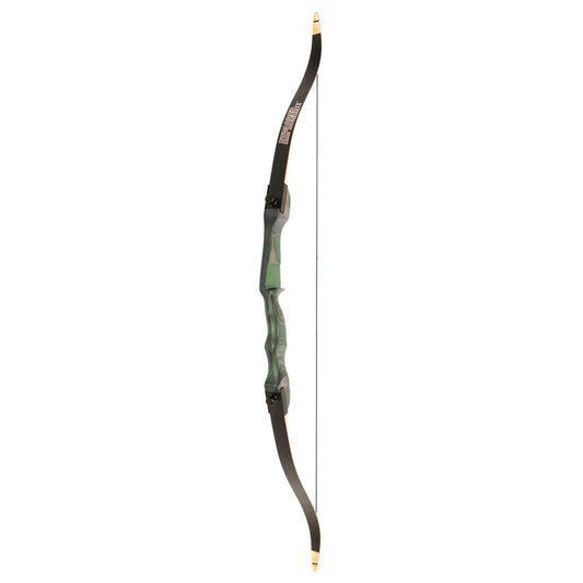 October Mountain Explorer Ce Recurve Bow Green 54 In. 25 Lbs. Rh