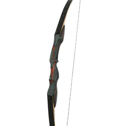 October Mountain Mountaineer Dusk Recurve Bow 62 In. 30 Lbs. Rh