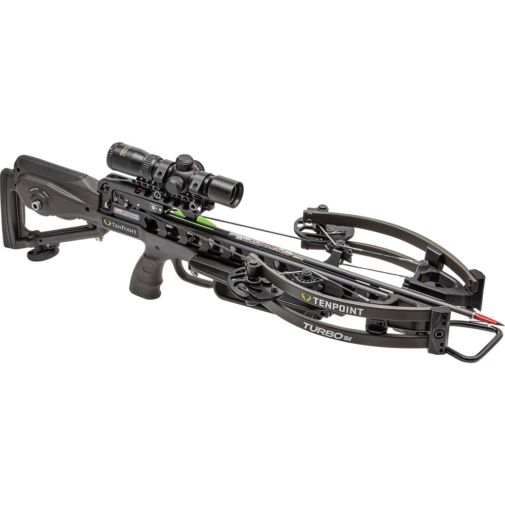 Tenpoint Turbo S1 Crossbow Package Acuslide Moss Green