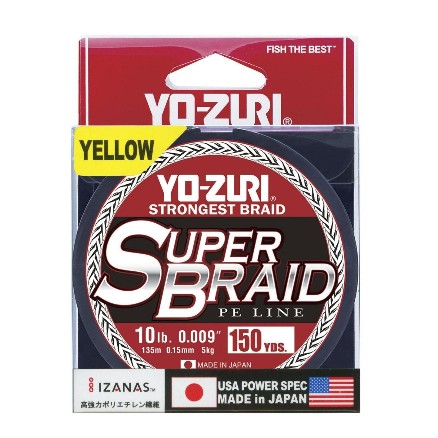 Yo-Zuri Super Braid 150 yard Spool - Archery Warehouse